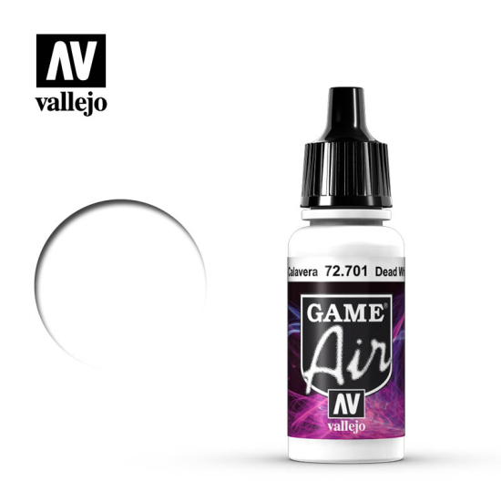 Vallejo Game Air 72.701 Dead White 17 ml